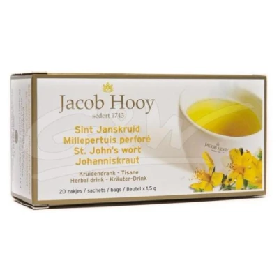 Afbeelding van Jacob Hooy Thee Sint Janskruid Zakjes 20ST