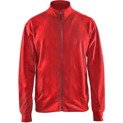 Afbeelding van Blaklader 3371 Werksweater Met Rits Rood
