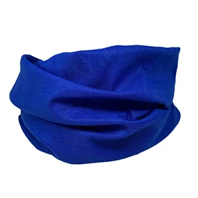 Afbeelding van Unisex naadloze multifunctionele hoofddeksels Bandana sjaal elastische buis Magische hoofdband Gaiter Balaclava Snood gezichtsmasker UV residentie (Donkerblauw)