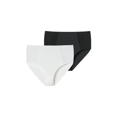 Afbeelding van Schiesser 2PACK Shapewear, Dames, Maat: 36, Schwarz weiss