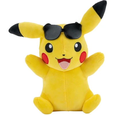 Afbeelding van Pokemon 8&quot; Seasonal Plush (Summer) Pikachu with Sunglasses Accy W2