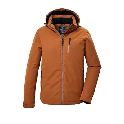 Afbeelding van G.I.G.A. DX Heren functionele jas/outdoorjas met afritsbare capuchon GW 64 MN JCKT, roest, M, 42539 000
