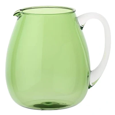 Afbeelding van THUN Rose E Tulipani acryl kan 2,5 l jug lime wasbaar in vaatwasser