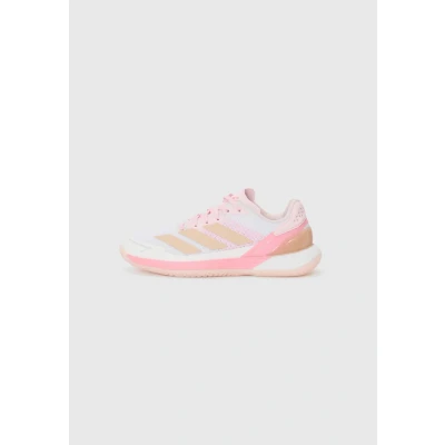 Afbeelding van adidas Performance Defiant Speed 2.0 Tennis Tennisschoenen voor alle ondergronden, Dames, Maat: 40 2/3, White/ash pearl/bliss pink