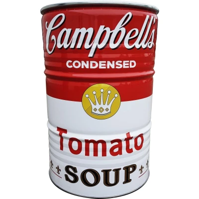 Afbeelding van Campbell&#039;s Soup design Ölfass 200L