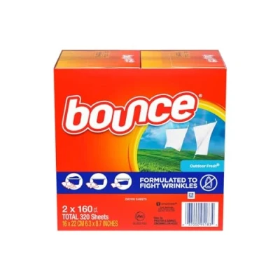 Afbeelding van Bounce 2 boxen Outdoor Fresh droogbladen, in totaal 320 vellen