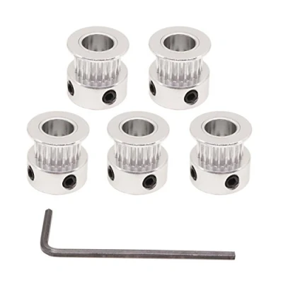 Afbeelding van WINSINN Aluminium 2GT GT2 Synchroon Wiel 16 20 Tanden Tand Bore 5mm 6.35mm 8mm 16T 20T Timing Pulley Voor 3D Printer Breedte 6mm 10mm Belt RepRap Bowden Prusa I3 Mendel Makerbot Kossel Delta, Teeth Bore, For Belt, 5