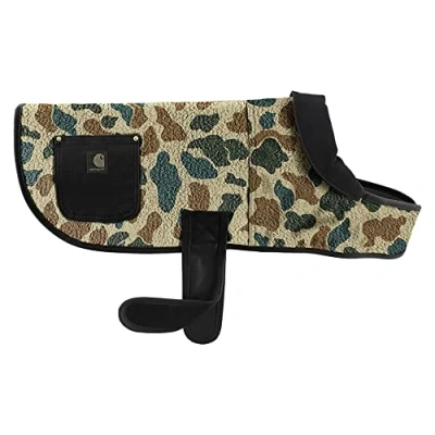 Afbeelding van Carhartt Babyjongens Sherpa geïsoleerde hondenplaid chorenjas, 1972 DUCK CAMO, L