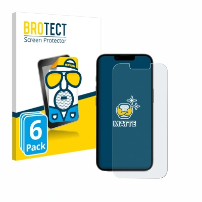 Afbeelding van BROTECT Screenprotector voor Apple iPhone 16e Folie Beschermfolie matte (6 Stuks)