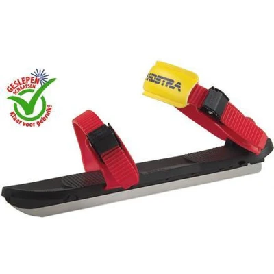 Afbeelding van Zandstra Schaats Easy Glider Maat S = Schoenmaat 26 30 Roestvast Verenstaal Geschikt voor Beginners Stabiel Veilig Breed Frame Meerkleurig