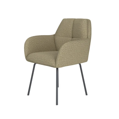 Afbeelding van Housecraft Living Pete Eetkamerstoel Metaal Pistache groen