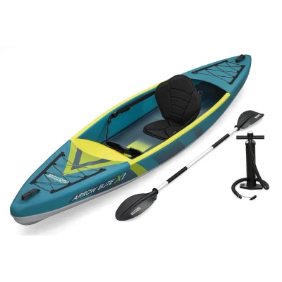 Afbeelding van Hydro Force Arrow Elite X1 Opblaasbare Drop Stitch Kajak Set voor 1 Persoon 3.65 m