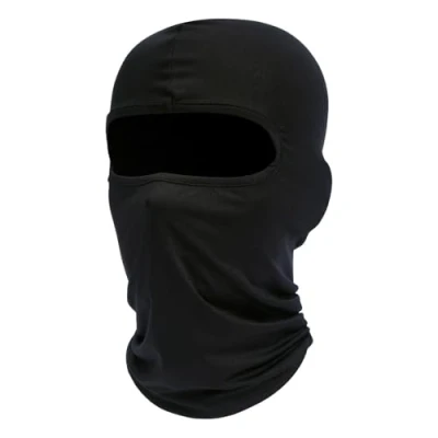 Afbeelding van Fuinloth Bivakmuts Gezichtsmasker, Zomer Koel Nek Gaiter, UV Beschermende de Skisjaal van Motorfiets Beschermer voor Mannen/Vrouwen Zwart