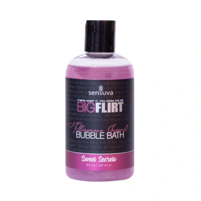 Afbeelding van Sensuva Big Flirt Pheromone Bubble Bath Sweet Secrets 237 ml