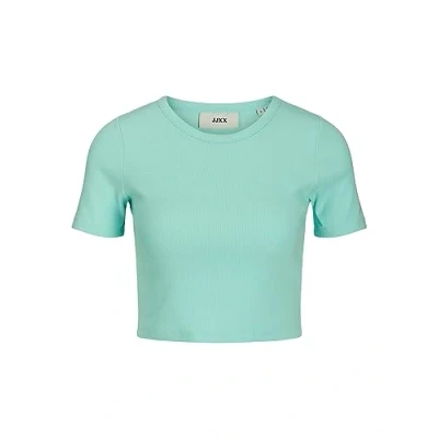 Afbeelding van JJXX Florie SS NOOS Tshirt basic, Dames, Maat: Small, Aruba blue