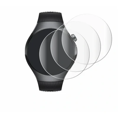 Afbeelding van Savvies (4 Stuks) Full Screen Scherm Beschermfolie voor Huawei Watch 5 (46 mm) Cover Protector 3D Curved [Edge to Edge, Ultra Clear]