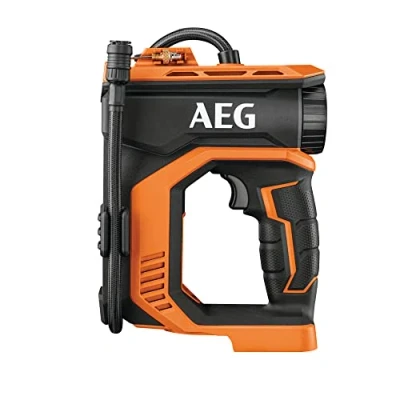 Afbeelding van AEG Mini compressor 18 V, maximale druk 10,3 bar / 150 psi, 3 bits, (zonder slagklep en oplader) BK18C 0