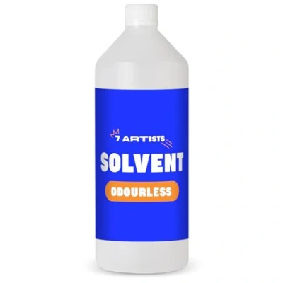 Afbeelding van 7 Artists Olieverfverdunner 1000 ml Verdunner voor Olieverf Kleur Olie Oplosmiddel White Spirit Thinner