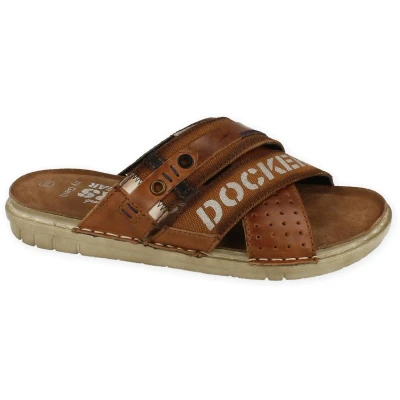 Afbeelding van Dockers heren muil cognac