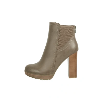 Afbeelding van Elara Enkellaarsjes met hoge hak, Dames, Maat: 37, Braun Schoenen