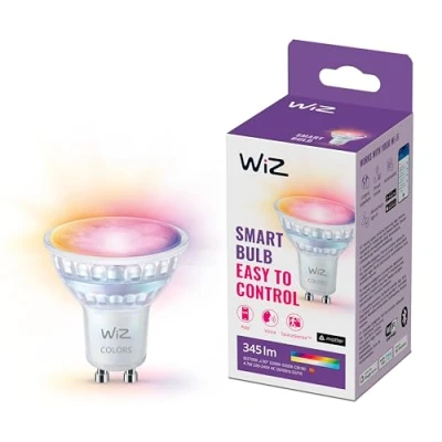 Afbeelding van WiZ 8720169076761 LED lamp Energielabel F (A G) GU10 Reflector 4.7 W Warmwit tot koudwit, RGBW 1 stuk(s)