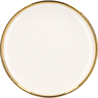 Afbeelding van HOMLA Sensory Dessertbord Modern Still Bord Servies Tafeldecoratie Dessertopberger Porselein Glanzend Kleur Wit 15 cm