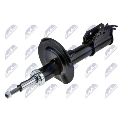 Afbeelding van NTY A FT 017 Schokdemper Vooras rechts Gasdruk Dubbelpijp Veerpoot Pen bovenaan, Klem onderaan FIAT: Panda II Hatchback (169) 1.2, 1.4 Natural Power