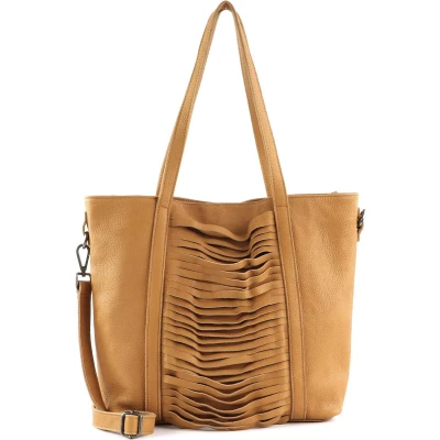 Afbeelding van FREDsBRUDER Schoudertas Fonda Shopper Caramel Lichtbruin