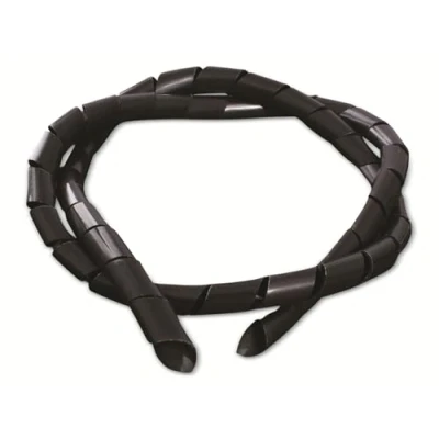 Afbeelding van QUADRIOS Spiraalslang, 2111C144, zwart, PE, 3 tot 25 mm, 10 m