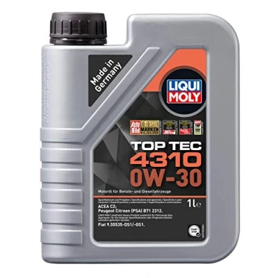 Afbeelding van LIQUI MOLY Top Tec 4310 0W 30 1 L Synthesetechnologie motorolie Art.nr.: 3735