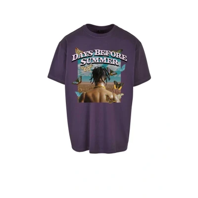Afbeelding van Upscale by Mister Tee Unisex DAYS Before Summer Tshirt print, Heren, Maat: 5XL, Purplenight