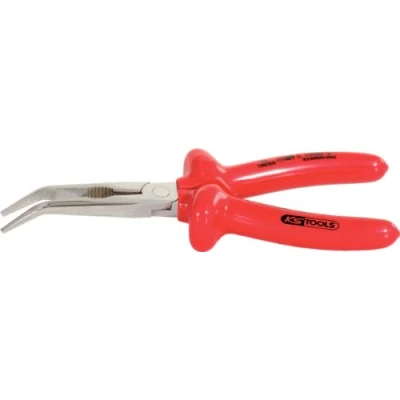 Afbeelding van KS Tools, tang, CLASSIC 1000V platte rondneus gebogen, 200mm (200 mm)