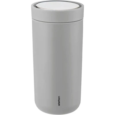 Afbeelding van Thermosbeker Stelton To Go Click Soft Light Grey 0,2 L
