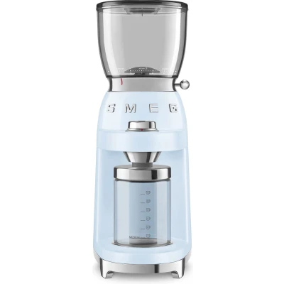 Afbeelding van Smeg CGF11PBEU koffiemolen 150 W Blauw, Transparant