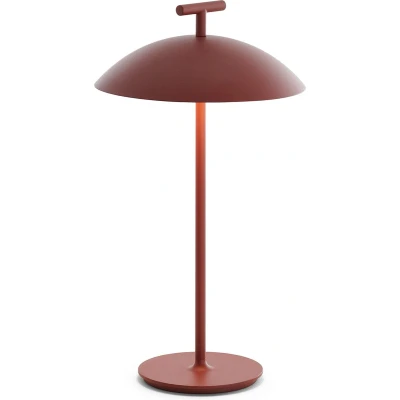 Afbeelding van Kartell Mini Geen A Tafellamp Oplaadbaar LED Brick Red