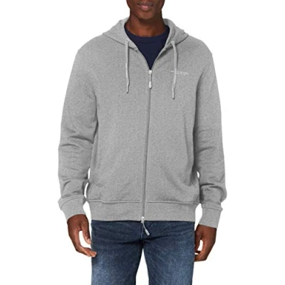 Afbeelding van Armani Exchange Everyday French Terry Hoodie voor heren, grijs, S