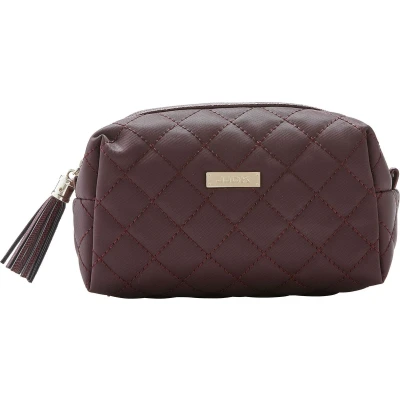 Afbeelding van JJDK Alouette Toilettas S Bordeaux Quilted Toilettassen