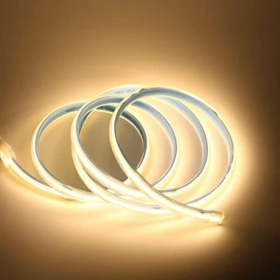 Afbeelding van Pcning IP67 COB LED striplamp 220V 3M Superheldere waterdichte strip warm wit 3 meter (warm wit, 3)