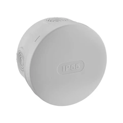 Afbeelding van Debflex 718804 elektrische aansluitdoos, waterdicht, IP55, diameter 85 mm, 718804, grijs, mm x 50