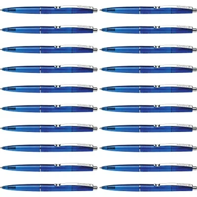 Afbeelding van 20x Balpen Schneider K20 Icy Colors blauw medium