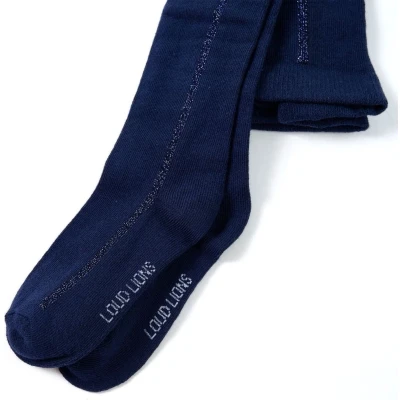 Afbeelding van Kindermaillot 104 Marineblauw met Glitterdetail