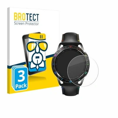 Afbeelding van BROTECT Glas Screen Protector voor Xiaomi Watch S3 (3 Stuks) Schermbeschermer [9H Hardheid, Beschermglas Folie niet Gehard Glas]
