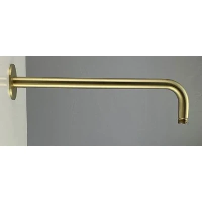 Afbeelding van SB Round 316 muur douche arm rond 45 cm PVD goud 1208955313