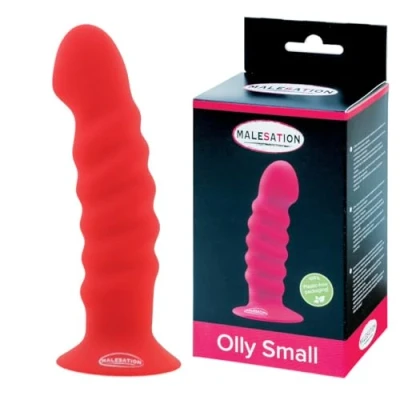 Afbeelding van Malesation Anaal Dildo 13,6 x 3,6 cm OLLY S Rood