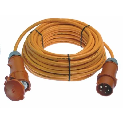 Afbeelding van AS Schwabe 59610 Stroom Verlengkabel 16 A Oranje 10.00 m H07BQ F 5G 2,5 mm²