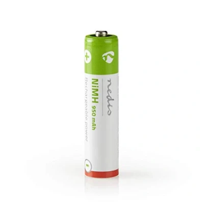 Afbeelding van Oplaadbare AAA batterij Nedis 4 stuks (NiMH, 950 mAh, 1.2 V)