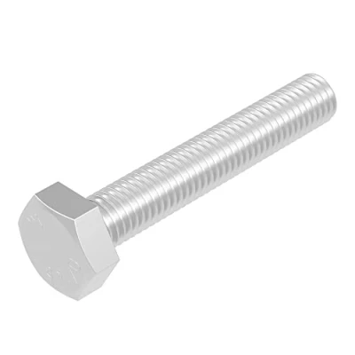 Afbeelding van SECCARO zeskantschroef M8 x 50 mm, roestvrij staal V2A VA A2, DIN 933 / ISO 4017, buitenzeskant, 20 stuks