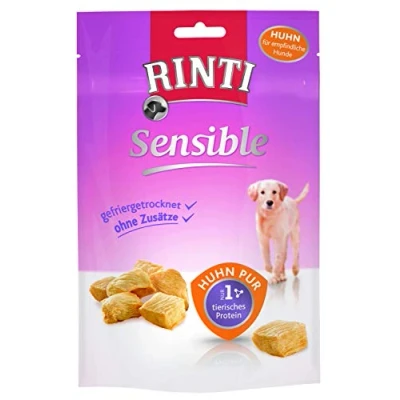 Afbeelding van RINTI Sensible Gevriesdroogde Snacks Kip 120 g