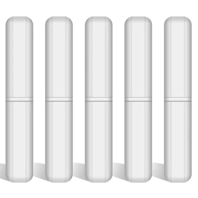 Afbeelding van sonylab Magnetische Roerstaaf, 5 Pack 50 mm PTFE Gecoate Roerstaaf Set Roerstaven Witte Roermixer voor Roerders Laboratorium Roerplaat staaf, PK