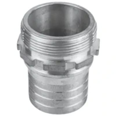Afbeelding van Tankwagenkoppeling Slangtule RVS 75mm x 3&quot; buitendraad